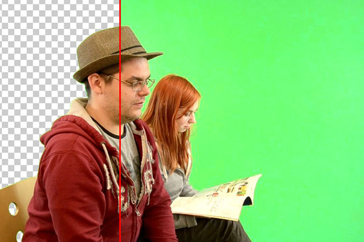 Reklamy Video green screen 